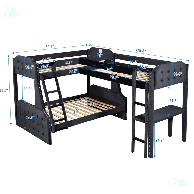 Upholstered Platform Bed