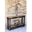 Console 46 po en bois récupéré de luxe noir-783718882-721582829