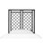 X & Diamond Low Profile Standard Bed-41692141-41692145
