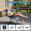 Ensemble de 2 chaises zéro gravité rembourrées avec porte-gobelet, chaise de patio pliante portative pour camping / plage, chaise longue inclinable-961915133