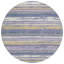 Tapis intérieur lavable rayé ivoire 8 pi