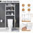 Nurdan Freestanding Over the Toilet Storage-2089962053