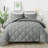 Diamond lattice three-piece Comforter Set-99303159-99014240