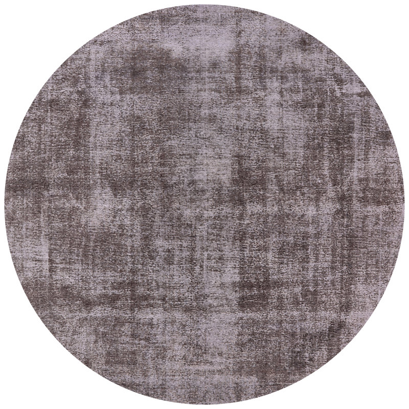 Tapis gris, Rond 7 pi