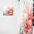 Galla Liquid Ink Crimson Coral - Nautical Velvet Curtain - Room Darkening - 1 panel-1099703565