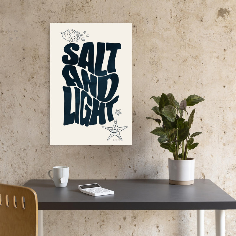 Bible côtière I Étoile de mer Plage Océan Affiche murale, H 18 po x l 12 po