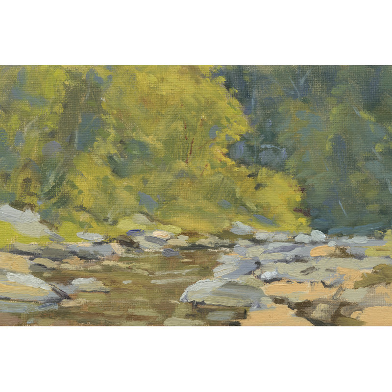 Chesterfield Gorge by Stephen Calcasola - Painting Print, 20cm H x 30cm W, Wrapped Canvas