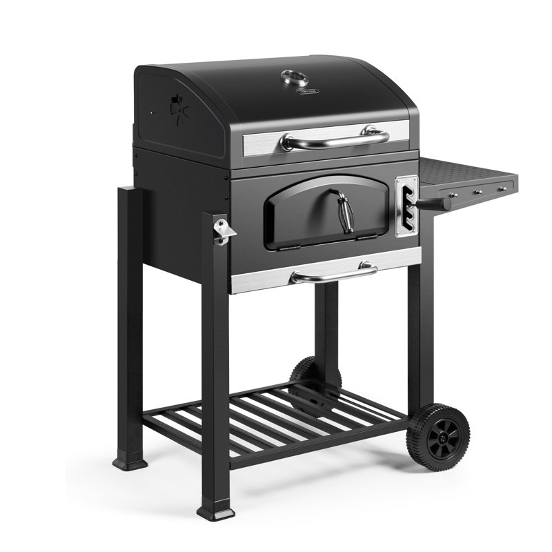 VonHaus 111cm W Charcoal Grill