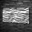 Zebra Background - Wrapped Canvas Print