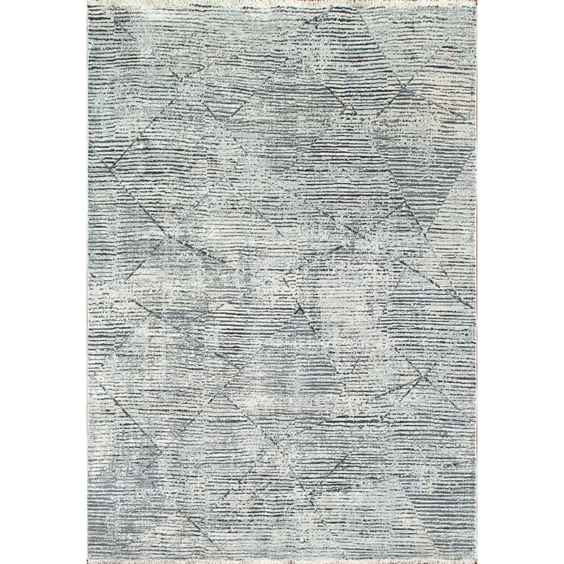 Tapis de zone ivoire Harleigh, Rectangle 7 pi 8 po x 10 pi 7 po