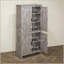Armoire de rangement autoportante avec tablettes réglables - H 64 po-126511965