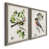 Toile avec cadre gris