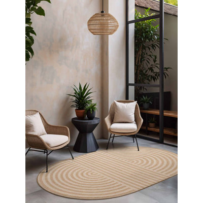 Oval Destyn 160cm X 230cm Indoor / Outdoor Area Rug