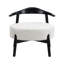 Chaise d'appoint rembourrée, chaises de salon modernes, fauteuil de lecture pour chambre à coucher avec véranda, supporte 300 lb