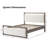Juniper Solid Wood Boucle Bed-114509202-114509205