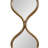 Narrow Teardrop Panel Mirror
