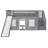 Molimo Kids Twin Over Twin Bunk Bed-358137797-366259888