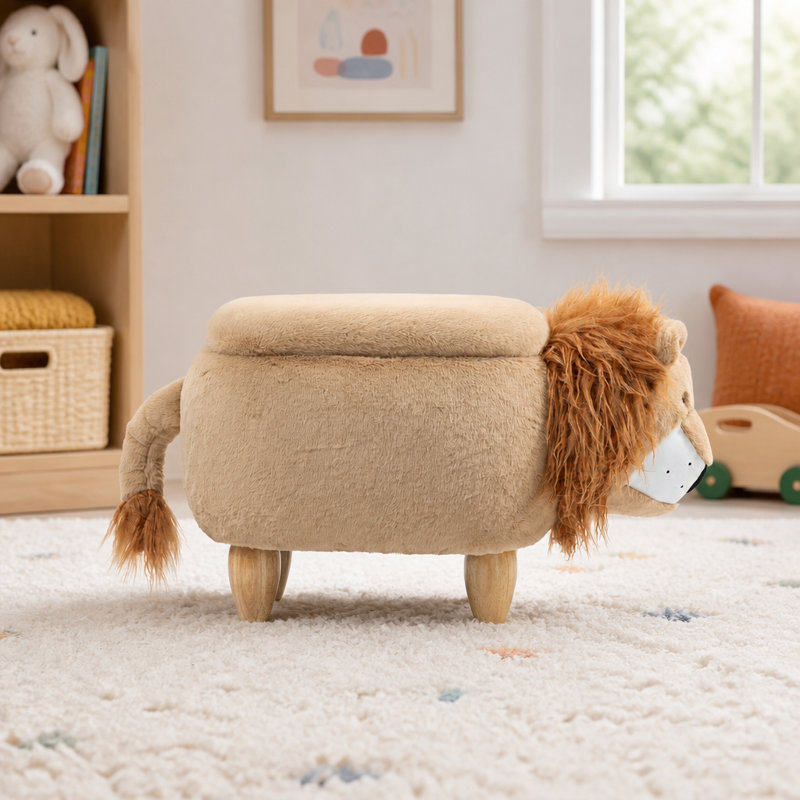 Upholstered Faux Fur Standard