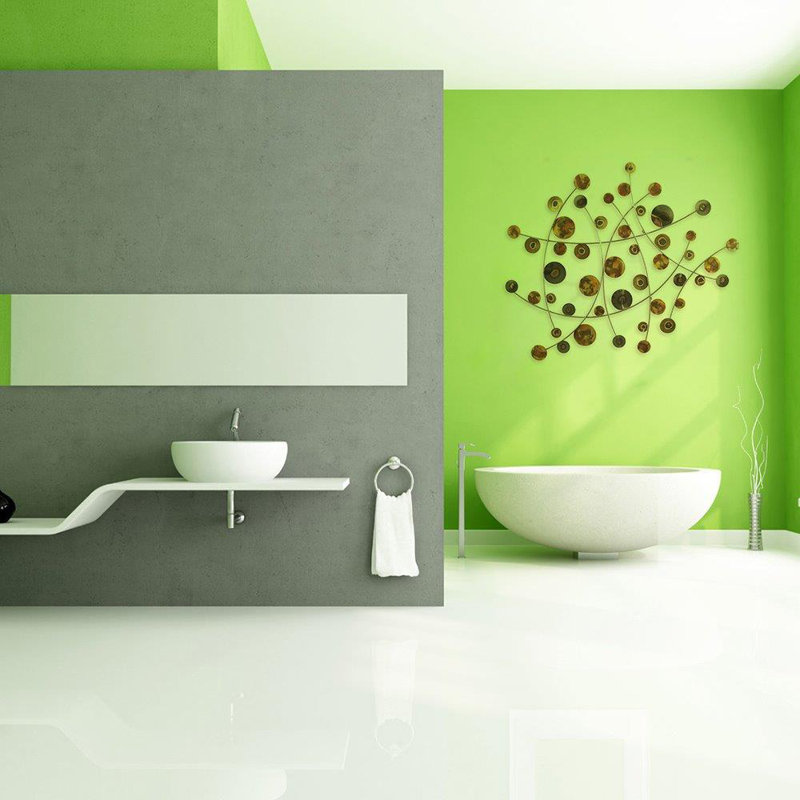 C. Jeré Handmade Modern Abstract Wall Decor on Metal