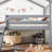 Solid Wood Open-Frame Bed-421999688