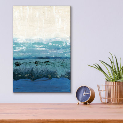 Epic Art 'Sapphire Cove 1'  by Alicia Ludwig Acrylic Glass Wall Art