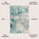 Lasley Contemporary POP Modern Abstract Vintage Cream/Blue Rug