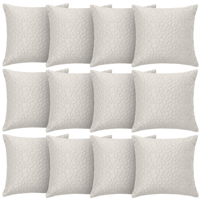 Aspire Homeware Geometric Square Velvet Cushion Covers