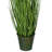 Artificial Potted Green Grass and Cattails-1341819041