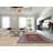 Large Red Geometric Kazak Oriental Rug