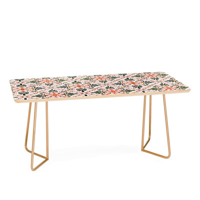 Table basse style traîneau andalou