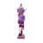Kurt Adler Hollywood Wooden Nutcracker Collection, Purple King, 16in