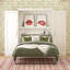 Her Majesty Murphy Bed with Storage Cabinets-88730510-89053060