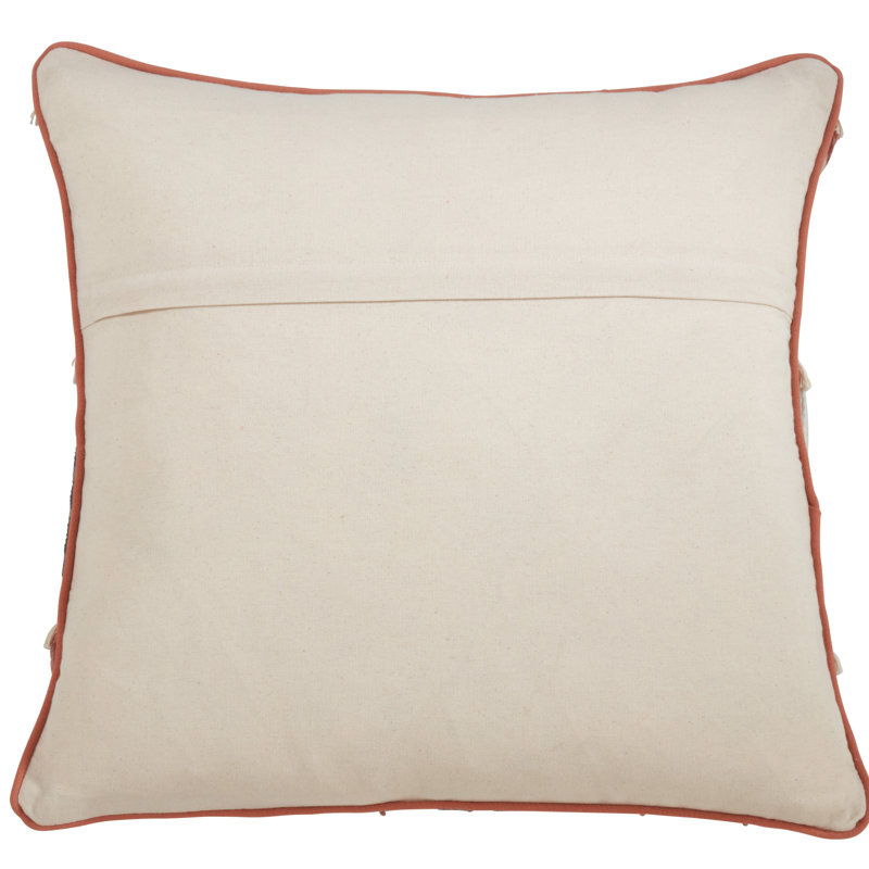 Housse de coussin en coton Beechums, H 22 po x l 22 po x P 0,25 po