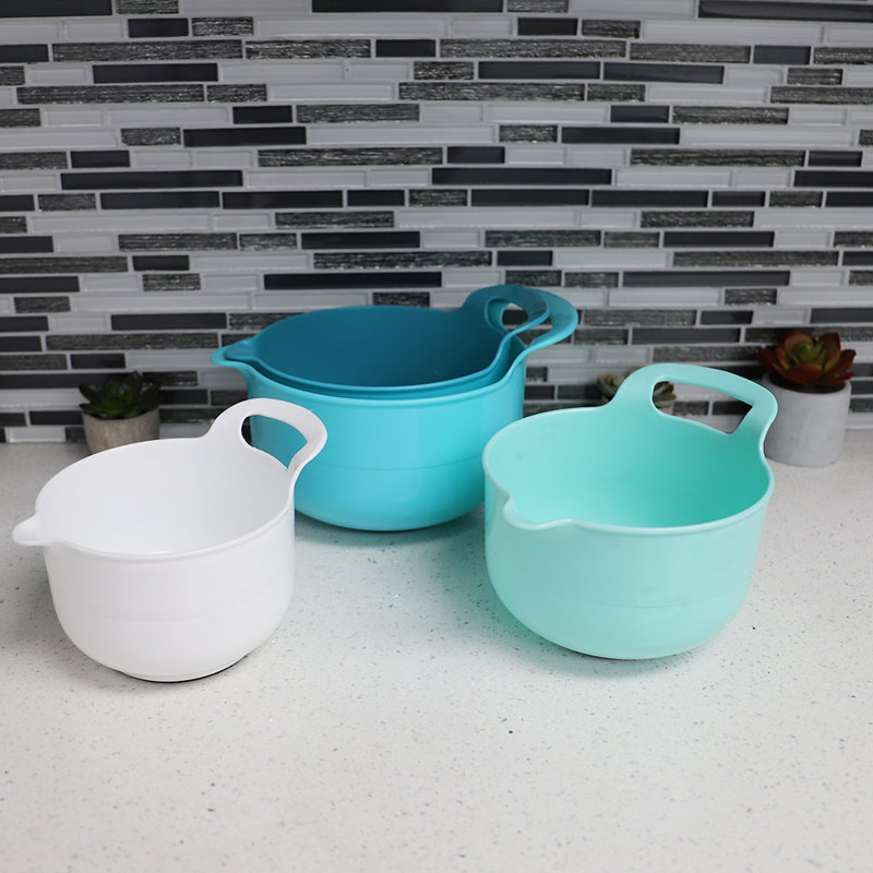 Plastic Nested Mixing Bowl Set