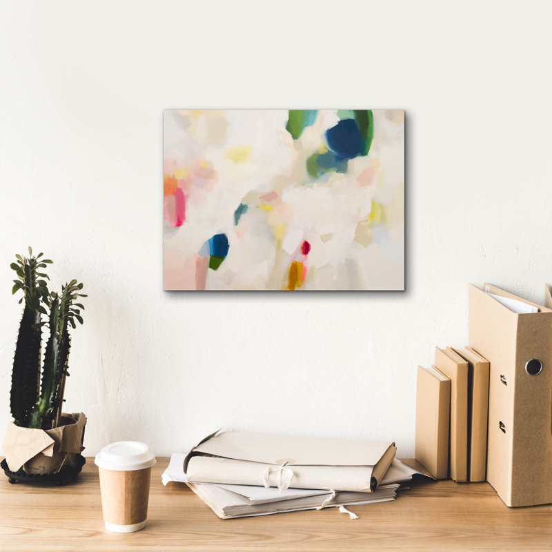 «B Poetic Abstract» par Jenny Westenhofer, H 12 po x l 16 po x P 0,75 po