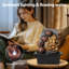  Tabletop Water Fountain,Indoor,Garden,Fountains,LED,Resin,Bronze