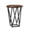 Lamar End Table Med. Brown