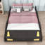 Lit plateforme double avec rangement Akkie-475381333