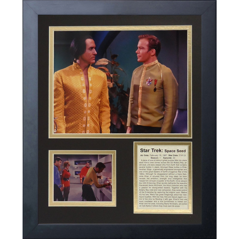 Étoile trek, reproduction de photo encadrée