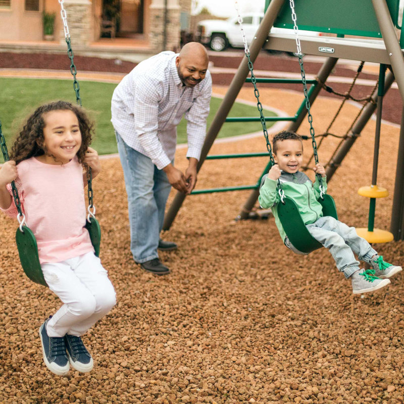 Big Stuff ® Two-slide Swing Set