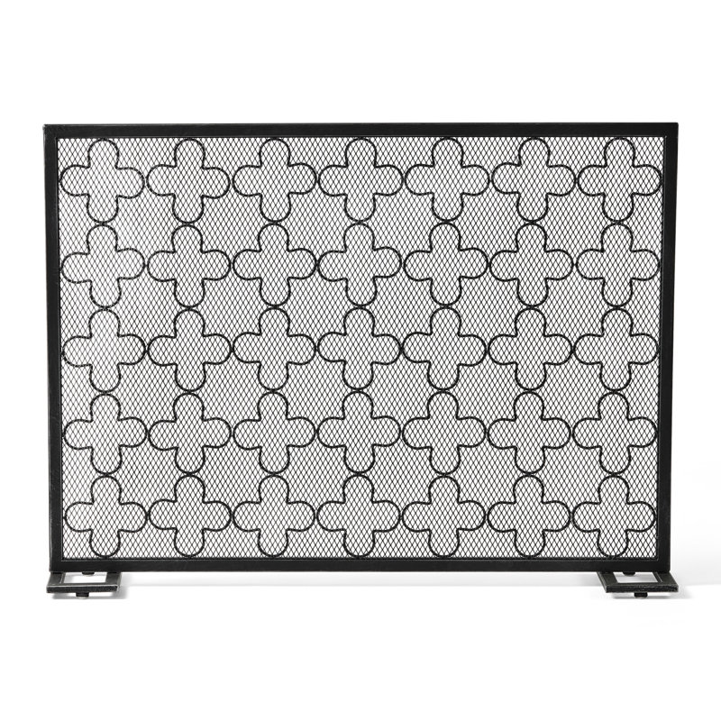 Écran de protection noir et argent - Votre maison des braises volantes en toute sécurité Un écran de protection élégant rehausse l'intérieur avec style