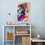 Art mural cheval vibrant-129476589