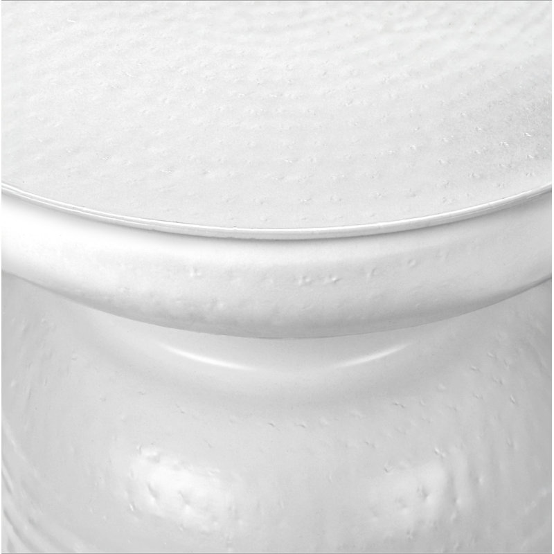 Abdisamad Tray Top End Table, White