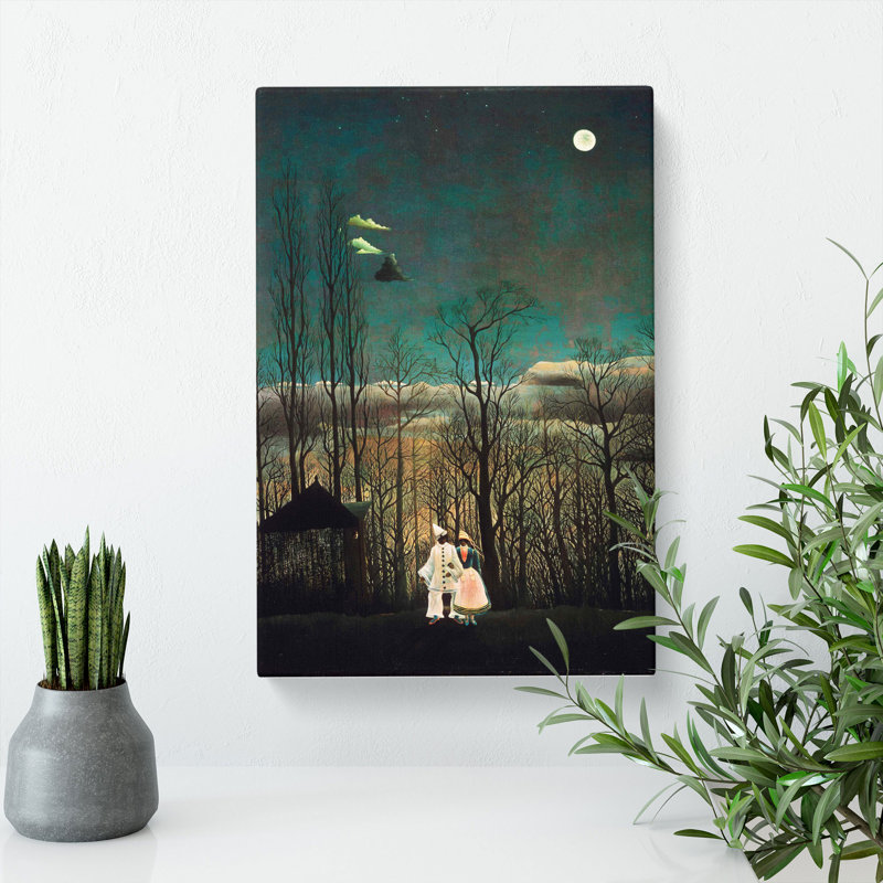 Carnival Evening by Henri Rousseau - Wrapped Canvas Painting, 60cm H x 40cm W x 3cm D