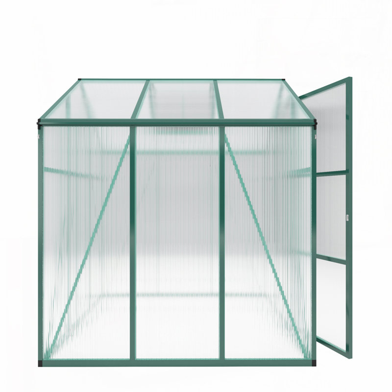 Serre en polycarbonate 6 x 6 pi en toute saison