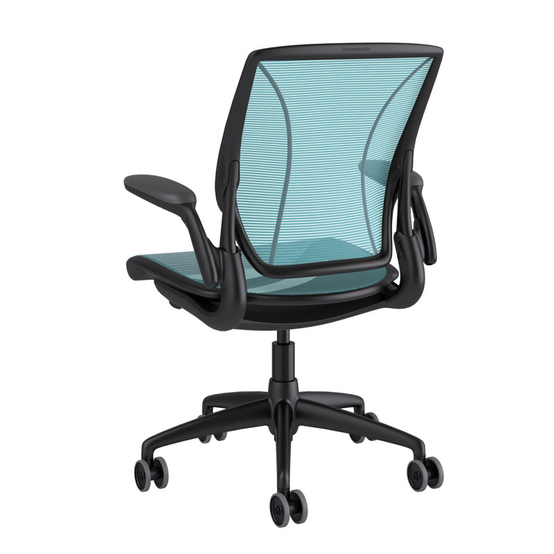World Mesh Task Chair, Black, Black, Adjustable