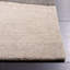 Tapis gris / gris anthracite en laine / coton touffeté à la main Kewal-873457178