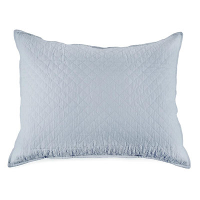 Hampton Diamond Quilted Linen Sham