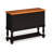 Country Style 1Pc Server Solid Wood Turned Leg Design Dining Room Furniture
