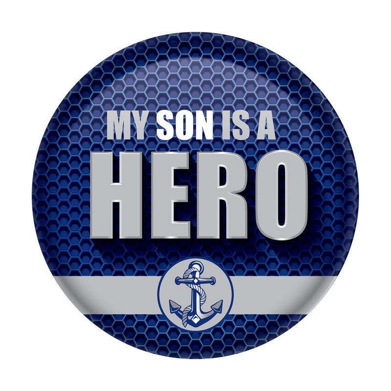 «My Son Is A Hero» - 2 po - paquet de 6